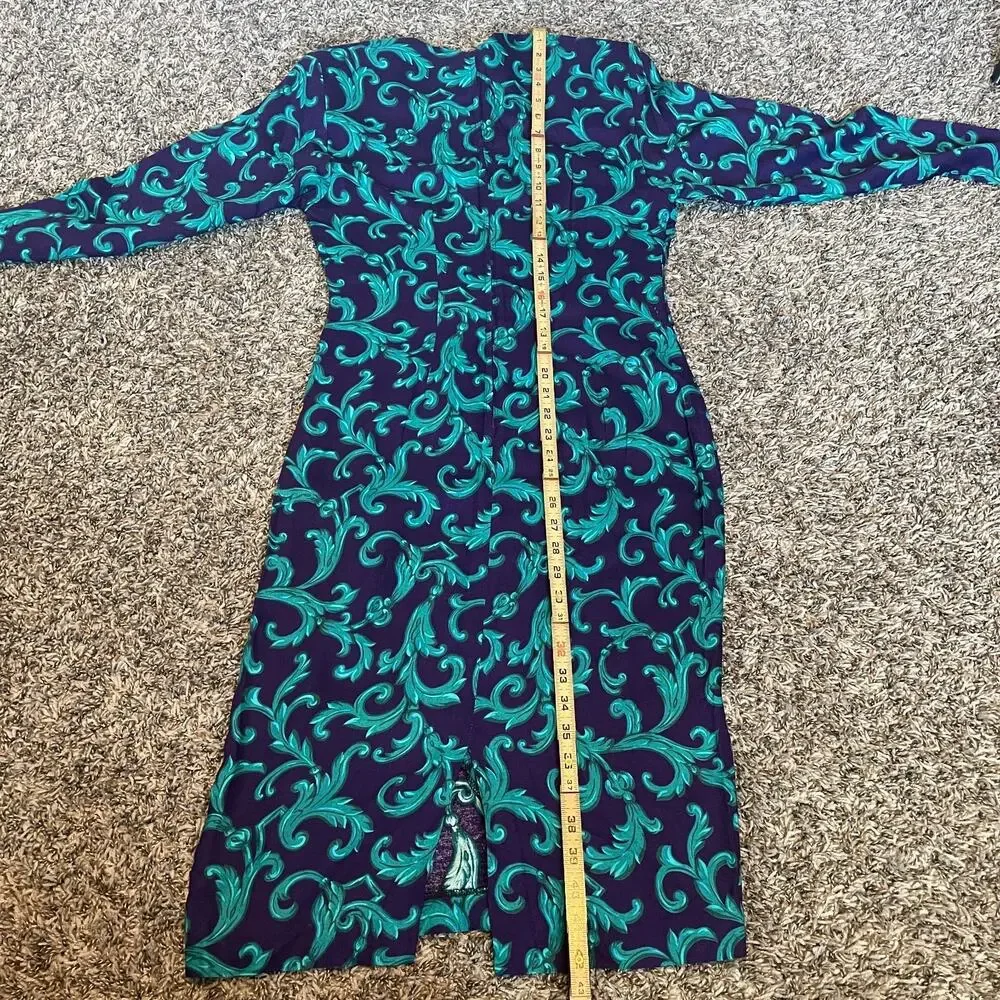 Vintage dress purple